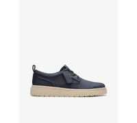 Clarks Polden Lace, Derby Hombre, Navy Leather, 44 EU