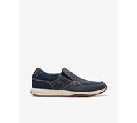 Clarks Zapato Sailview Step de hombre en Nubuck con TPR. Azul marino 42/80