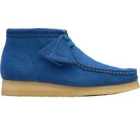 Clarks Zapato Wallabee para hombre, Azul Suede, 46 EU