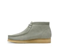 Clarks Zapato Wallabee para hombre, Gamuza salvia, 45 EU