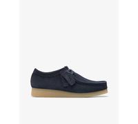 Clarks Zapato WallabeeEVO de hombre en Ante con Goma. Azul marino 46/110