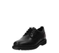 Clarks Batcombe Tie, Zapatos de Cordones Unisex Adulto, Black Leather, 42.5 EU