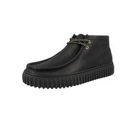 CLARKS Zapatos con cordón 'Torhill Hi' negro, Talla 41