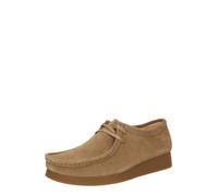 CLARKS Zapatos con cordón 'Wallabee EVO' marrón claro 41 EUR