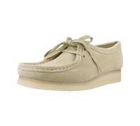 Clarks - Zapatos con Cordones Wallabee Elegantes - Shoes - Mujer - Beige - 39 1/2 EU -