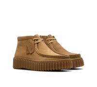 CLARKS Zapatos de ante Torhill Moss. Color beige