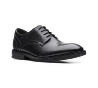 Clarks - Zapatos de Cuero Negros con Cordones Un Hugh - Shoes - Hombre - Negro - 41 EU -