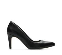 Clarks, Zapatos de Tacón Mujer, Laina RAE Cuero Negro, 38 EU