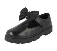 Clarks Zapatos Escolares Niña De Piel T-Bar Con Moño Separable - Lorcam Hope K