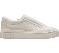Clarks - Zapatos Mayhill Bay para mujer, Blanco sucio, 39 EU