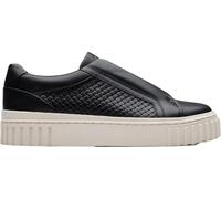 Clarks - Zapatos Mayhill Bay para mujer, Cuero negro, 41 EU