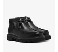 CLARKS Zapatos tipo derby altos de piel, CLEYHILL TOP. Color Negro