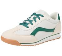 Clarks Zing Run O - Tenis Deportivos de algodón Combinado, Talla 1 UK Niño
