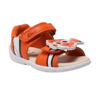 Clarks Zora Nemo T sandalias para niños de cuero 27