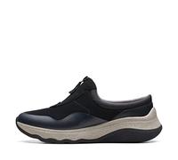 Clarks Zuecos Jaunt Way para Mujer, Negro GamuzaBlack Suede, 42 EU