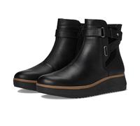 Clarks Zylah Faye - Botines para mujer, Cuero negro, 36 EU