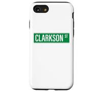 Clarkson St New York City NYC para Hombres y Mujeres Carcasa para iPhone SE (2020) / 7/8