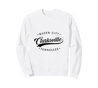 Clarksville Tennessee TN Queen City para Hombres y Mujeres Sudadera