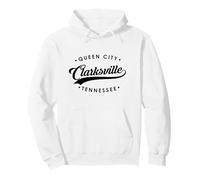 Clarksville Tennessee TN Queen City para Hombres y Mujeres Sudadera con Capucha