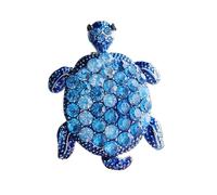 Claro Shell Tortugas Pin Aleación Materiales Accesorios De Moda Para Bolsos Ropa Ideas Regalo Divertido Para Amigo Familia Tortugas Broche, Talla única, como se describe