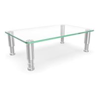 Claro Soporte para Monitor de computadora con Altura Ajustable Soporte de Escritorio Multimedia para Pantalla Plana LCD LED TV, Laptop/Notebook/Xbox One