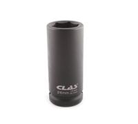 CLAS Equipements Casquillo de impacto 6 caras, largo 26 mm, 3/4 pulgadas, OS 3431