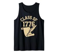 Clase de 1776 - Historia Revolucionaria Libertad y Libertad Camiseta sin Mangas
