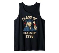 Clase de 1776 - Profesor clásico Divertido de Historia de los Estados Unidos Camiseta sin Mangas