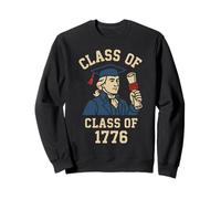 Clase de 1776 - Profesor clásico Divertido de Historia de los Estados Unidos Sudadera