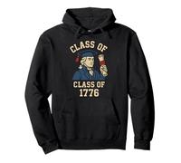 Clase de 1776 - Profesor clásico Divertido de Historia de los Estados Unidos Sudadera con Capucha