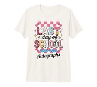 Clase de 2026 Last Day School Write Autograph Class Keepsake Camiseta Premium