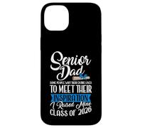 Clase de 2026 Senior Dad Men Funny Seniors 2026 Carcasa para iPhone 14 Plus
