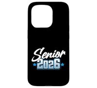 Clase de 2026 Senior Hombres Mujeres Funny Seniors 2026 Carcasa para iPhone 15 Pro