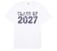 Clase de 2027 Grow with Me Futuro Año de Graduación Comfort Colors Adult Heavyweight T-Shirt