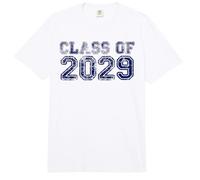 Clase de 2029 Grow with Me Futuro Año de Graduación Comfort Colors Adult Heavyweight T-Shirt