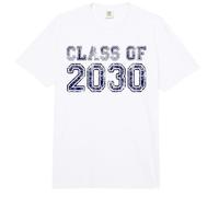 Clase de 2030 Grow with Me Futuro Año de Graduación Comfort Colors Adult Heavyweight T-Shirt