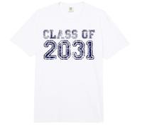 Clase de 2031 Grow with Me Futuro Año de Graduación Comfort Colors Adult Heavyweight T-Shirt