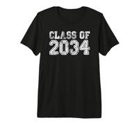 Clase de 2034 Grow with Me Futuro Año de Graduación Camiseta Premium