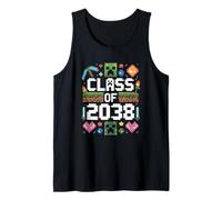 Clase de 2038 Crecer Conmigo el Primer día de graduación Camiseta sin Mangas