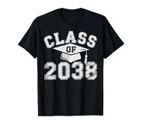 Clase de 2038 Grow With Me Pre-K Graduación Kindergarten Camiseta