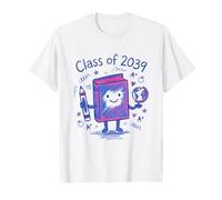 Clase de 2039 Kindergarten Line Art Pre-k Grow with Me Camiseta