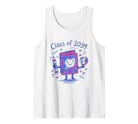 Clase de 2039 Kindergarten Line Art Pre-k Grow with Me Camiseta sin Mangas
