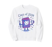 Clase de 2039 Kindergarten Line Art Pre-k Grow with Me Sudadera