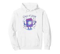 Clase de 2039 Kindergarten Line Art Pre-k Grow with Me Sudadera con Capucha