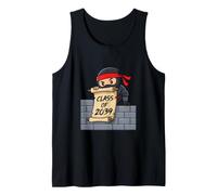 Clase de 2039 Pre-k de jardín de Infantes Grow with Me Ninja Camiseta sin Mangas
