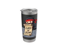 Clase de 2039 Pre-k de jardín de infantes Grow With Me Ninja Vaso térmico de acero inoxidable de doble pared