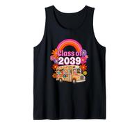Clase de 2039 Pre-k de jardín de Infantes Grow with Me Retro Vintage Camiseta sin Mangas