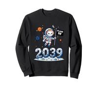 Clase de 2039 Pre-K Grow with Me Cat Astronaut Sudadera