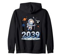 Clase de 2039 Pre-K Grow with Me Cat Astronaut Sudadera con Capucha