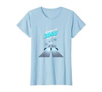 Clase de 2040 Grow with Me Comienza Ahora Camiseta, Mujer, Azul Bebé, L